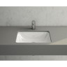 Накладная раковина VITRA S20, прямоугольная 50 cм, c переливом, цвет белый 5474B003-0618