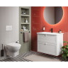 Панель смыва VITRA ROOT ROUND белая 740-2200