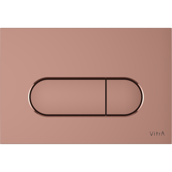 Панель смыва VITRA ROOT ROUND, медь 740-2240