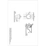 Подвесной безободковый унитаз VITRA S10 7855B003-0075