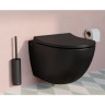 Подвесной унитаз VITRA SENTO безободковый матовый черный 7748B083-0101