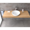 Раковина-чаша VITRA METROPOLE, круглая 45 см, c переливом, цвет белый 5940B003-0012