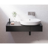 Раковина-чаша VITRA METROPOLE, овальная 60 см, c переливом, цвет белый 5942B003-0012