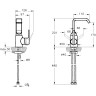 Смеситель для раковины VITRA SUIT U A42467EXP